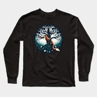 Tree Fox Long Sleeve T-Shirt